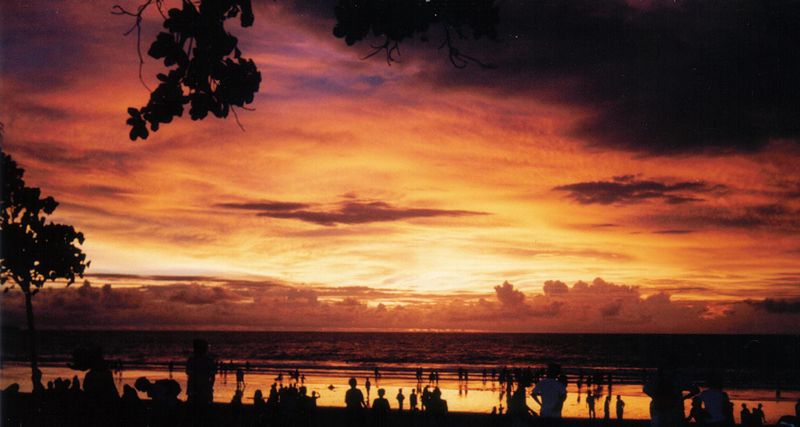 Kuta Beach Bali Coast